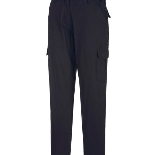 Women's stretch cargo trousers (S233) slim fit Thumbnail