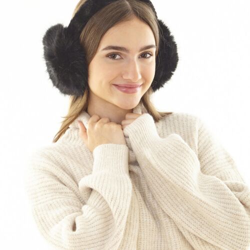 Luxury fur ear muffs Thumbnail