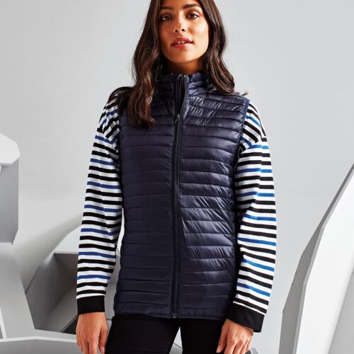 Women's tribe fineline padded gilet Thumbnail
