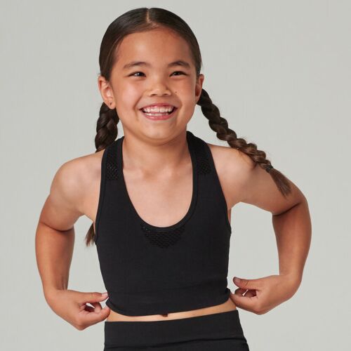 Kids seamless crop top Thumbnail