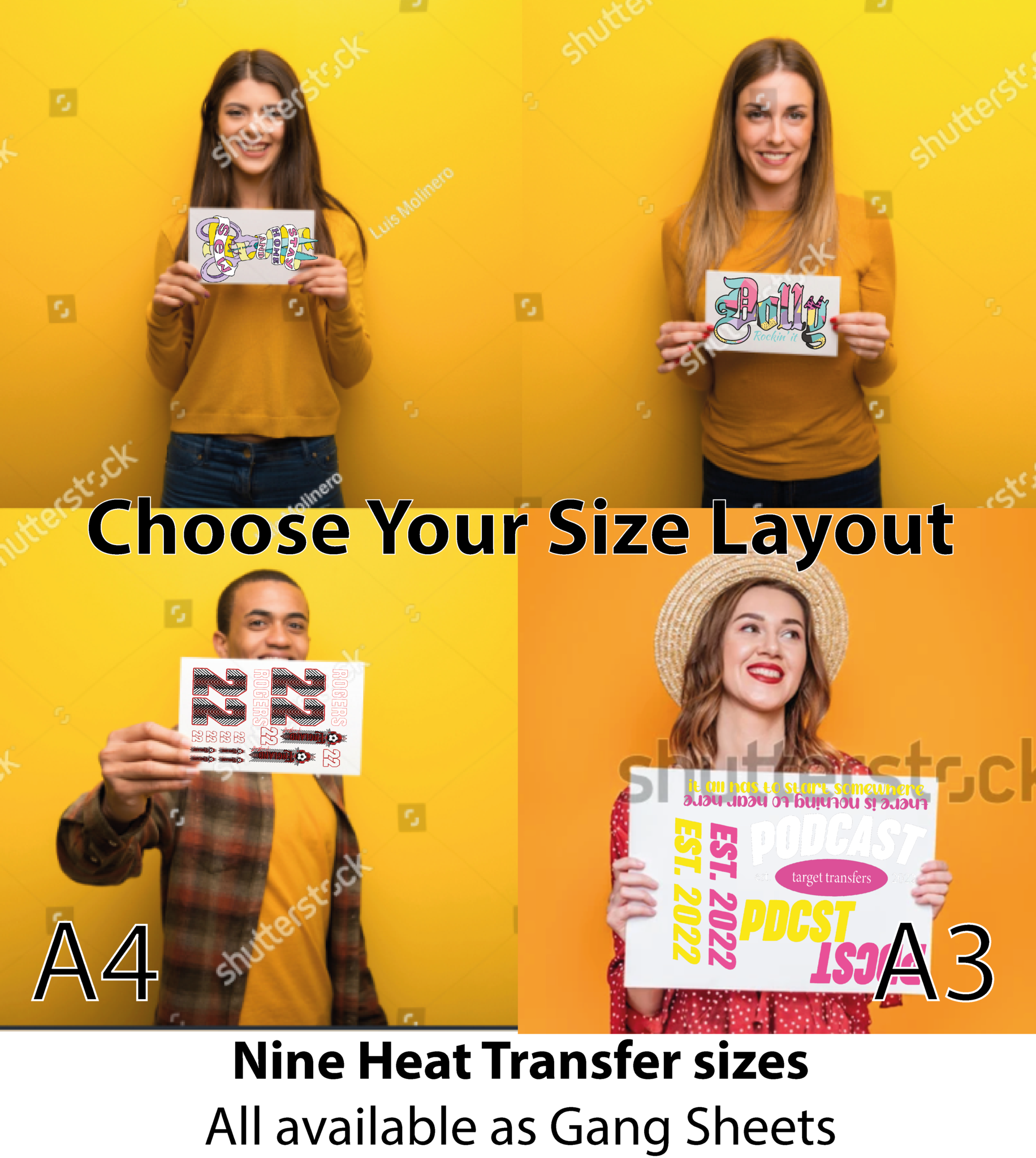 heat transfer sizes