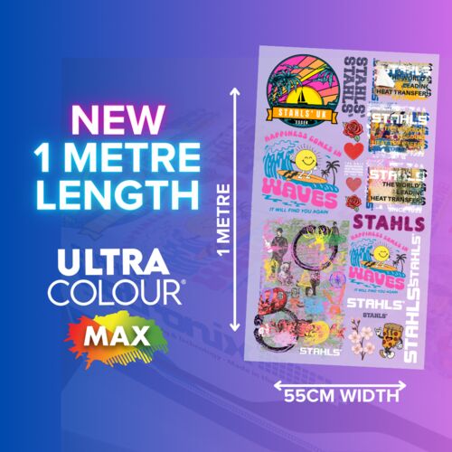 Stahls - Ultra Colour Max UltraColour MAX Heat Transfer 55cm X 1m 580772 UltraColour MAX Heat Transfer 55cm X 1m Thumbnail
