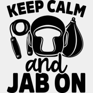 Keep Calm And Jab On SVG Thumbnail
